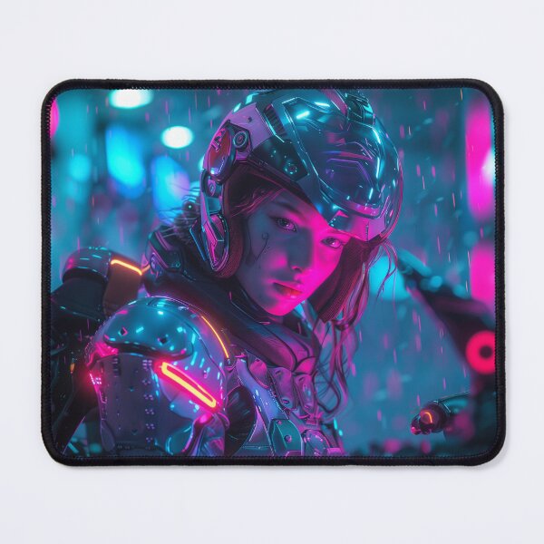 Item preview, Future Rider in Neon Rain designed and sold by palmyst.