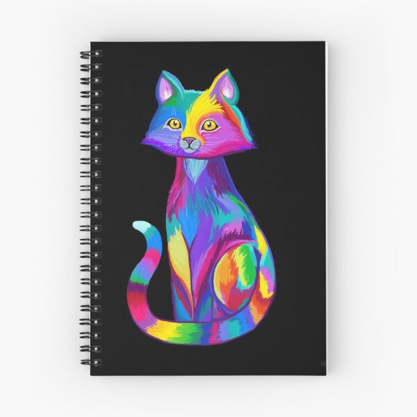 Item preview, Colorful Rainbow Cat designed and sold by Nick Gustafson.