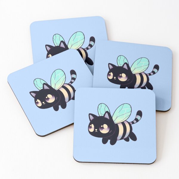 Item preview, Bee cat designed and sold by Anna Halasek.