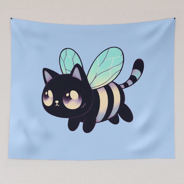 Item preview, Bee cat designed and sold by Anna Halasek.
