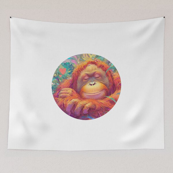 Item preview, Tapanuli Orangutan In Love // Endangered species // Orangutan // Animal in danger designed and sold by SMARTKIT  DESIGNAGENCY.