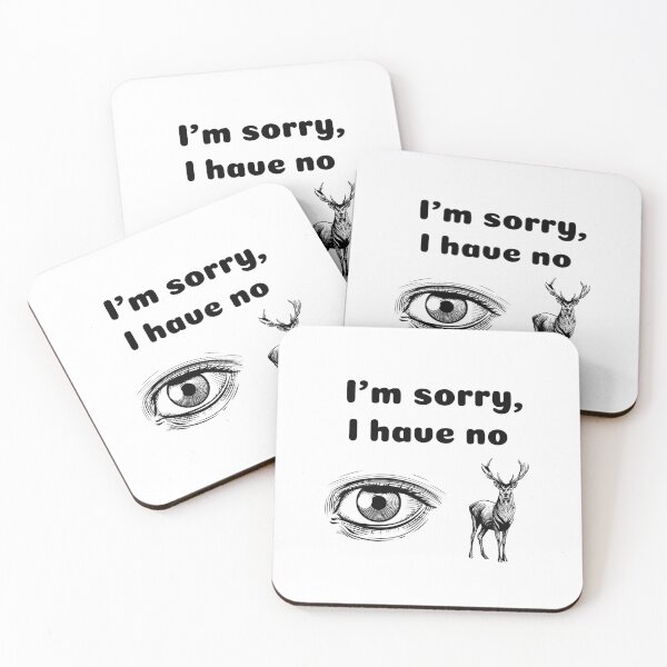 Item preview, 'I'm Sorry, I Have No Idea' Pun Design designed and sold by gentdesigns.