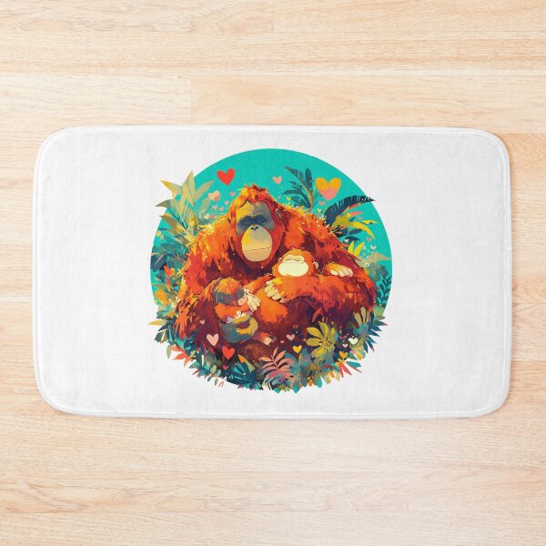 Item preview, Tapanuli Orangutan In Love // Endangered species // Orangutan // Animal in danger designed and sold by SMARTKIT  DESIGNAGENCY.