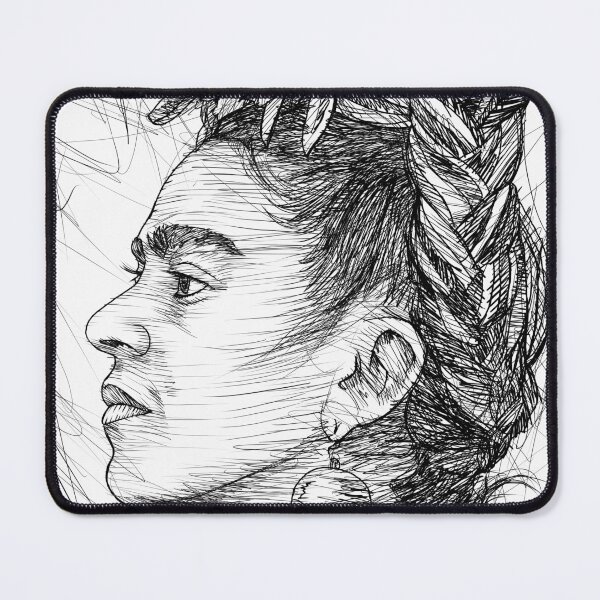 Item preview, FRIDA KAHLO ink portrait .2 designed and sold by lautir.