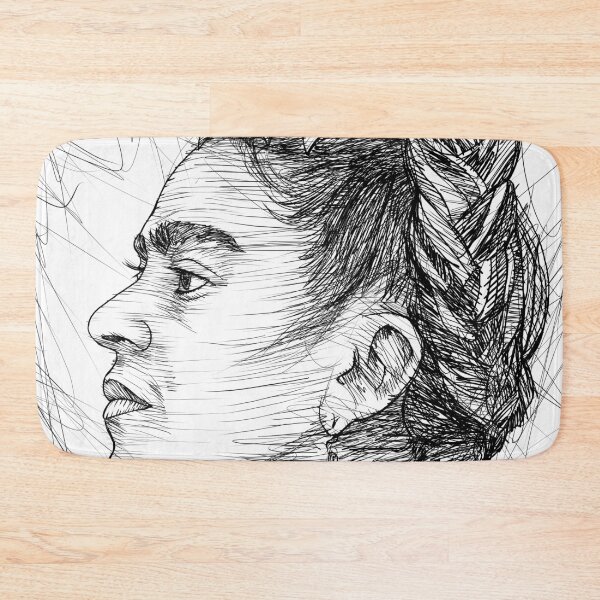 Item preview, FRIDA KAHLO ink portrait .2 designed and sold by lautir.