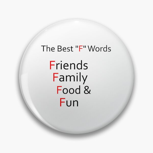 Item preview, The Best "F" Words designed and sold by FAD-Designs.
