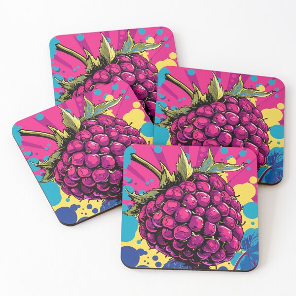 Item preview, Raspberry Pop Art 1 designed and sold by AstroRisq.