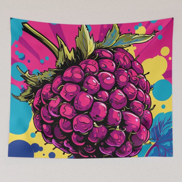 Item preview, Raspberry Pop Art 1 designed and sold by AstroRisq.