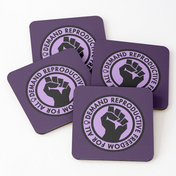 Item preview, Demand Reproductive Freedom for all raised fist - LAVENDER designed and sold by Thelittlelord.