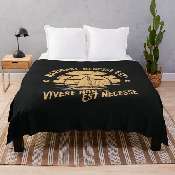 Item preview, Navigare Necesse Est, Vivere Non Est Necesse, Vintage Sailing Yacht, It is necessary to sail designed and sold by WiolettaS.