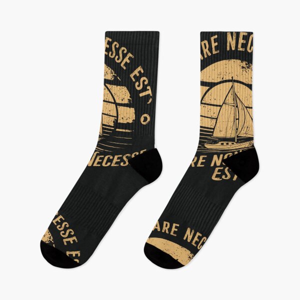 Item preview, Navigare Necesse Est, Vivere Non Est Necesse, Vintage Sailing Yacht, It is necessary to sail designed and sold by WiolettaS.