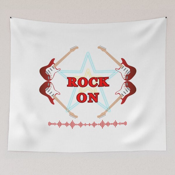 Item preview, Rock On surrounded by strats! designed and sold by CanterburyLane.