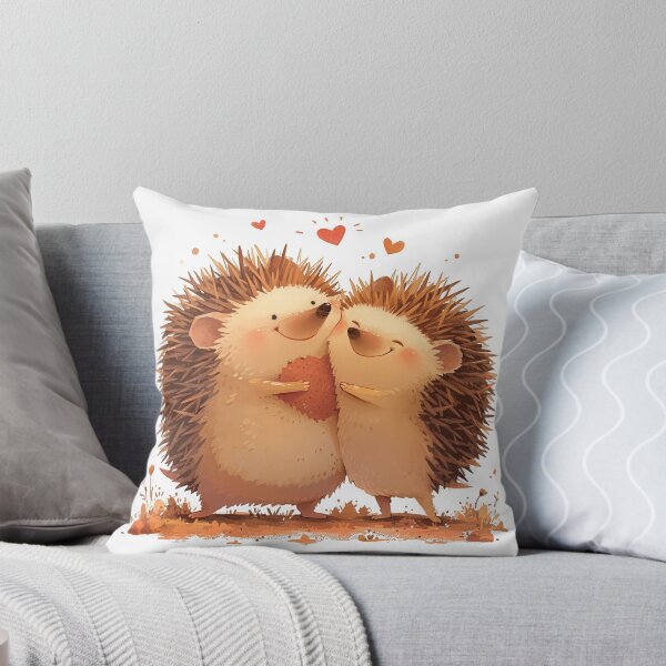 Item preview, Cute hedgehogs couple in love designed and sold by JoyfulNat.