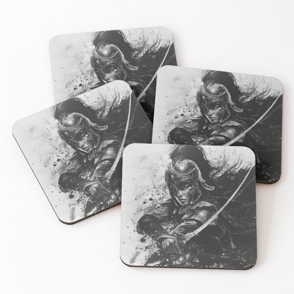 Item preview, Warrior in Monochrome Battle designed and sold by palmyst.