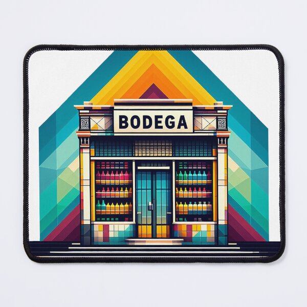 Item preview, Urban Oasis Bodega - A Colorful Rendezvous in the City designed and sold by 3MillsDesign.