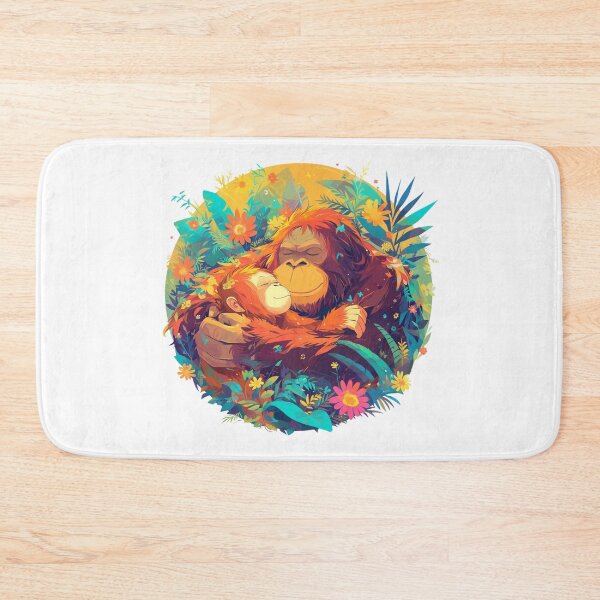Item preview, Tapanuli Orangutan In Love // Endangered species // Orangutan // Animal in danger designed and sold by SMARTKIT  DESIGNAGENCY.
