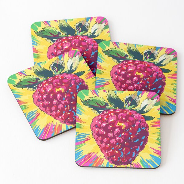 Item preview, Raspberry Pop Art 3 designed and sold by AstroRisq.