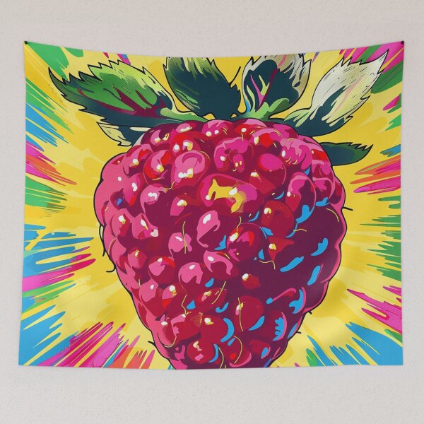 Item preview, Raspberry Pop Art 3 designed and sold by AstroRisq.