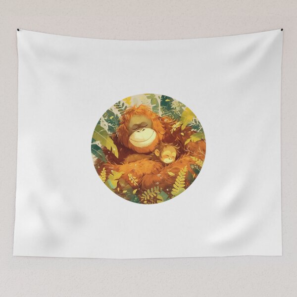 Item preview, Tapanuli Orangutan In Love // Endangered species // Orangutan // Animal in danger designed and sold by SMARTKIT  DESIGNAGENCY.