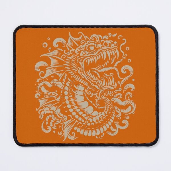 Item preview, Sea Monster in Chinese style designed and sold by KoandZo.