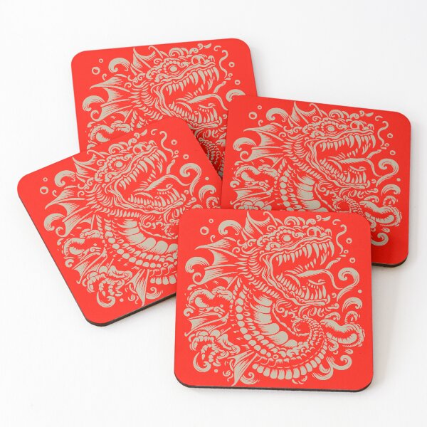 Item preview, Sea Monster in Chinese style designed and sold by KoandZo.