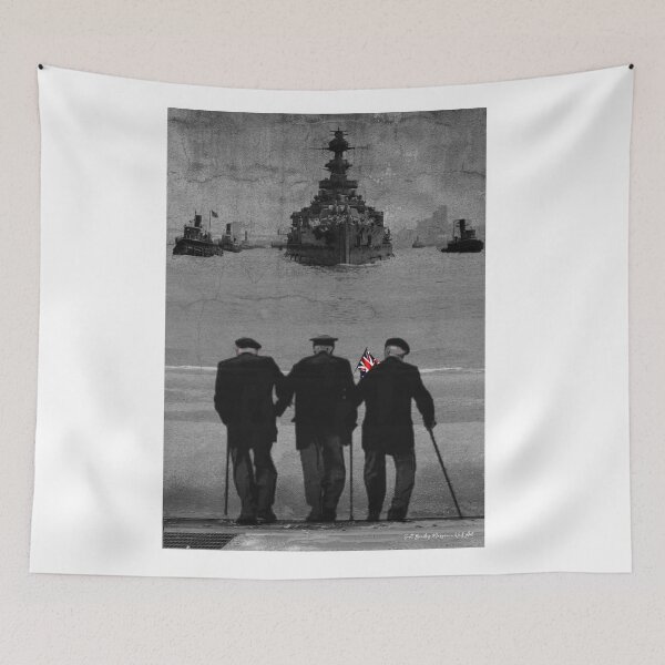 Item preview, World War Two- HMS Malaya leaving New York designed and sold by Another Pic In The Wall By Scott Bradley Musgrave.