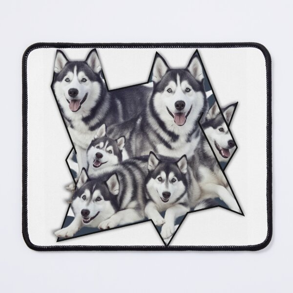 Item preview, polygonal husky pattern  designed and sold by Sha1726.
