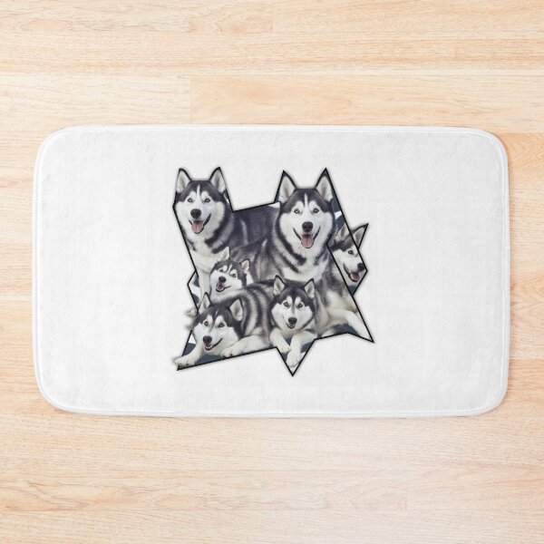 Item preview, polygonal husky pattern  designed and sold by Sha1726.