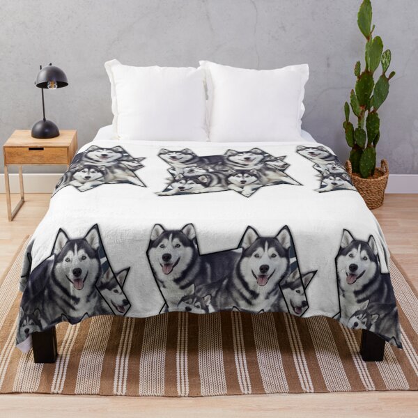 Item preview, polygonal husky pattern  designed and sold by Sha1726.
