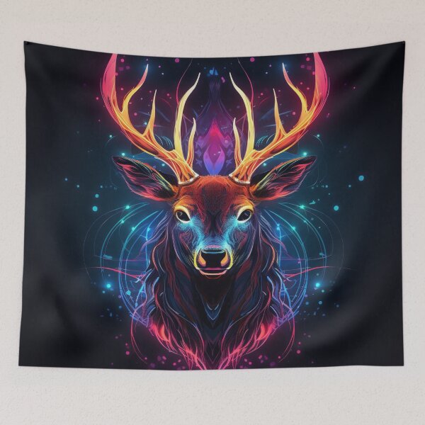 Item preview, Stag Neon Art 22 designed and sold by AstroRisq.