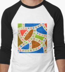 Highway of Dreams - White Men's Baseball ¾ T-Shirt