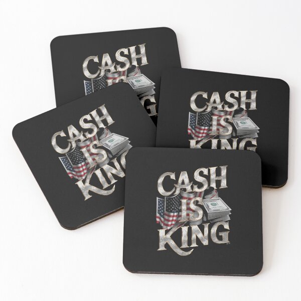 Item preview, Cash is King Shirt - Money, Wealth, Financial Freedom Tee designed and sold by HOMEDESIGNPRINT.