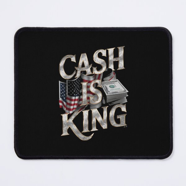 Item preview, Cash is King Shirt - Money, Wealth, Financial Freedom Tee designed and sold by HOMEDESIGNPRINT.