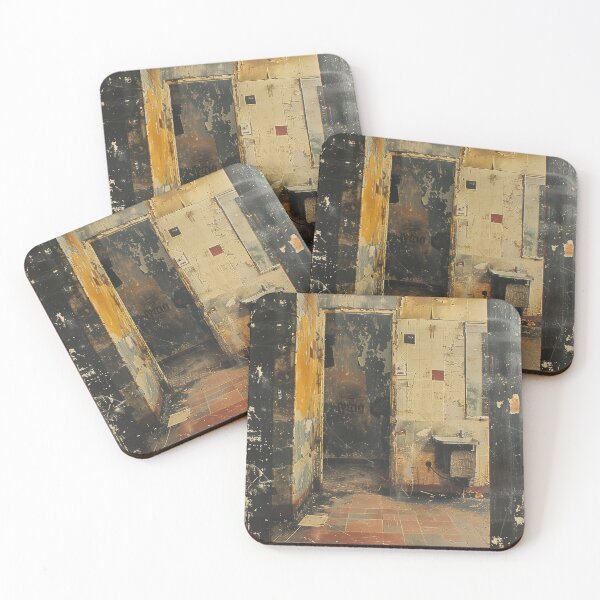 Item preview, Gritty Urban Bathroom Decay designed and sold by palmyst.