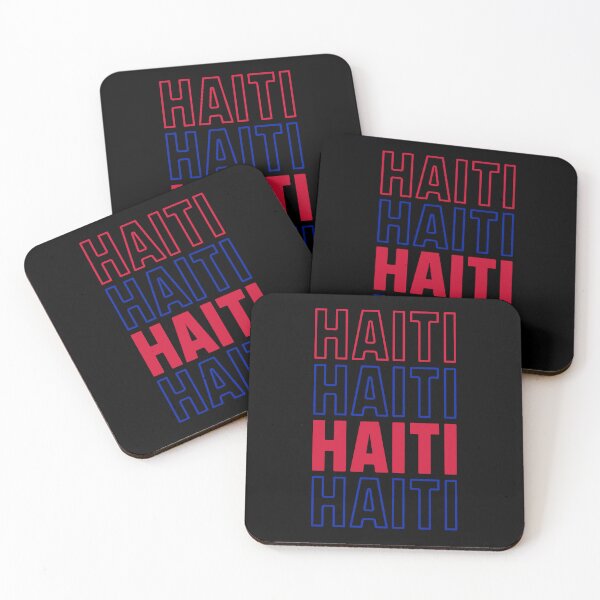 Item preview, Haiti Flag designed and sold by NinniSilver.