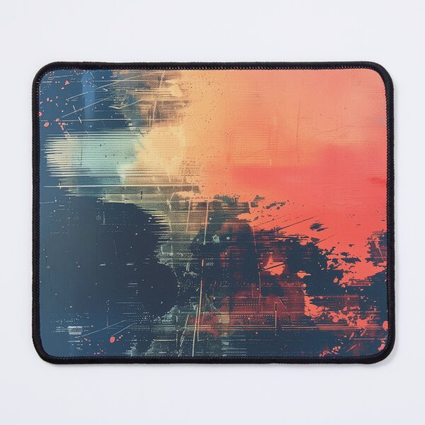 Item preview, Urban Artistic Explosion in Red and Blue designed and sold by palmyst.