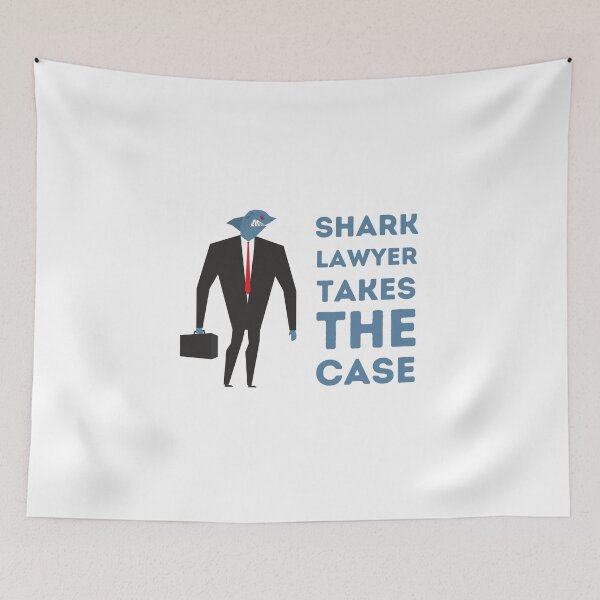 Item preview, Shark Lawyer Takes the Case designed and sold by musthavewords.