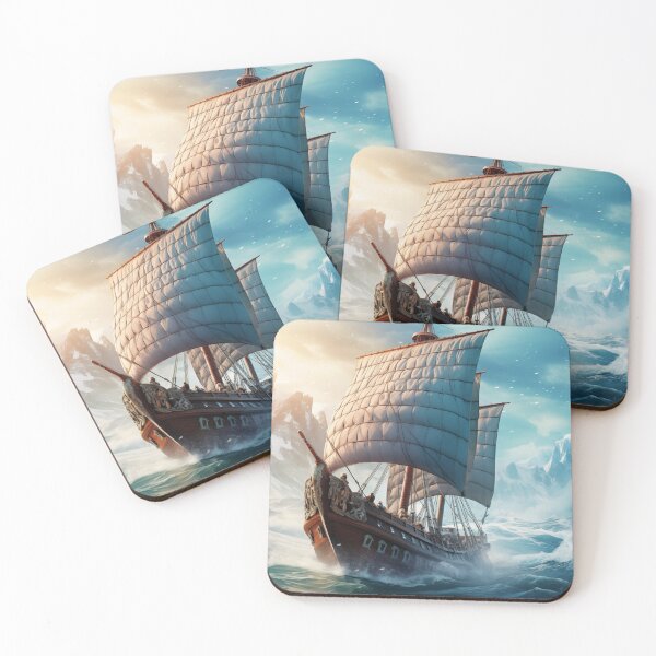 Item preview, Sailing Through Time: A Viking Ship in Norway #5 designed and sold by Anuchartl.