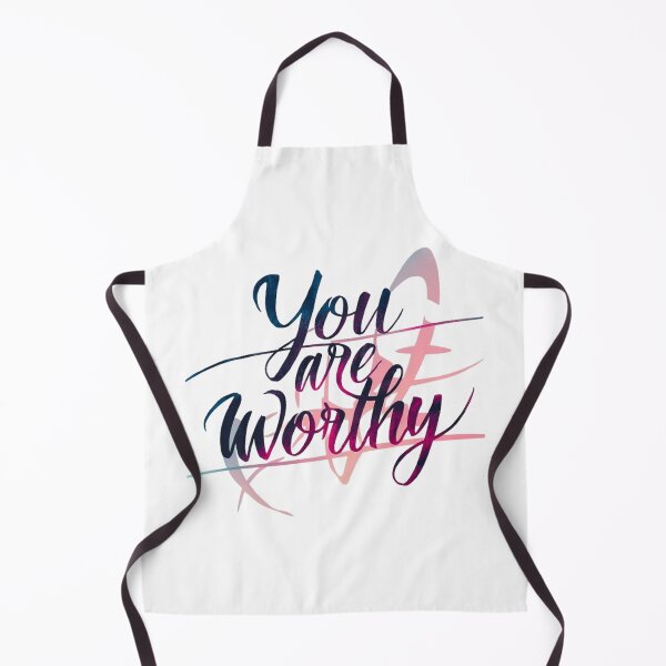 Item preview, You Are Worthy  designed and sold by Hairball-Pets.