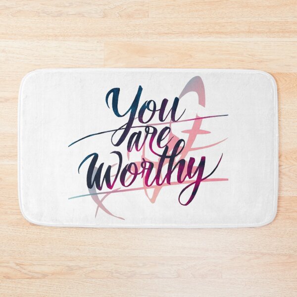 Item preview, You Are Worthy  designed and sold by Hairball-Pets.