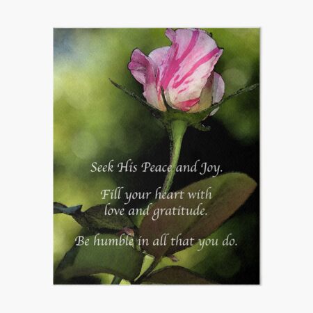Love and Gratitude Art Board Print
