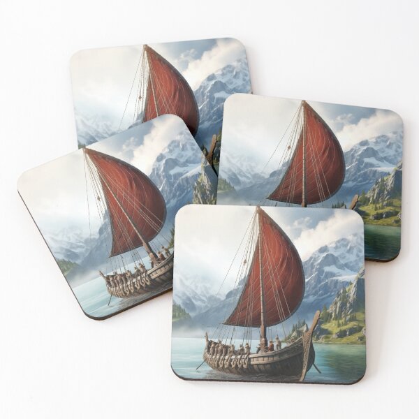 Item preview, Sailing Through Time: A Viking Ship in Norway #6 designed and sold by Anuchartl.