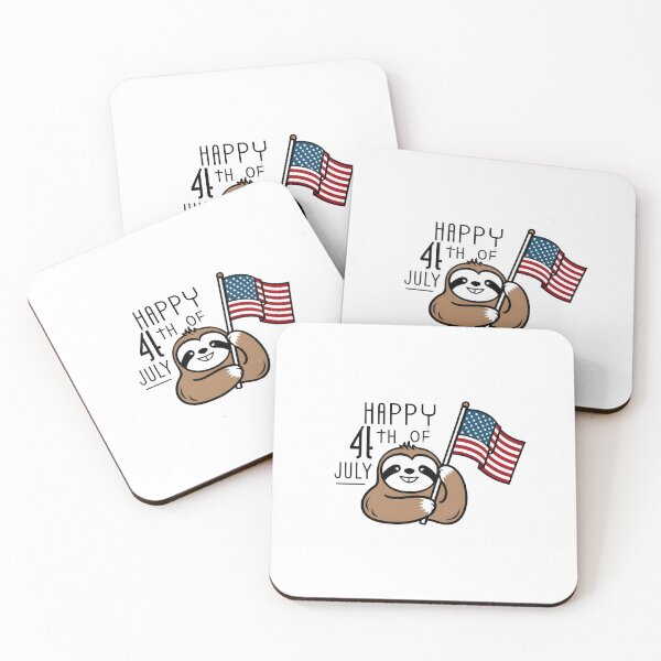 Item preview, Sloth : 4th of July Celebration designed and sold by KNAA.