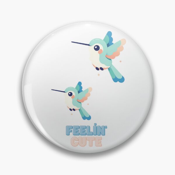 Aperçu de l'œuvre Charme flottant : découvrez la joie des colibris mignons créée et vendue par PEARLINTHEDEEP.