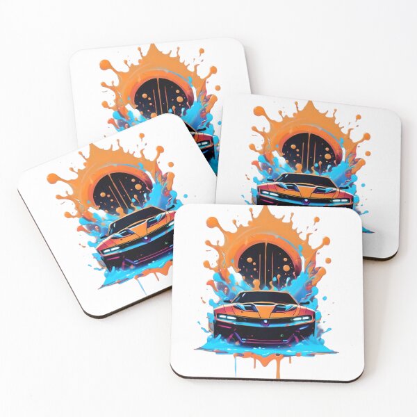 Item preview, Splash Art Orange Car designed and sold by cybersalegoods.