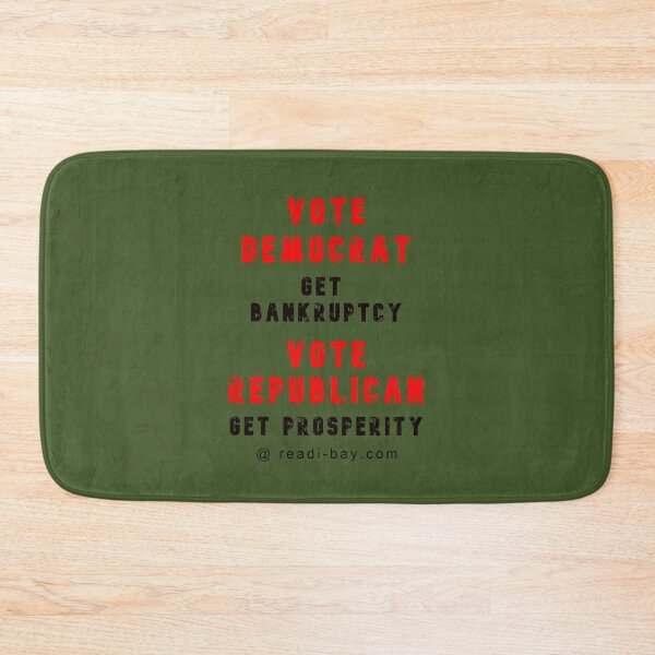 Item preview, Vote Democrat Get Bankruptcy designed and sold by AlienAlmanac.