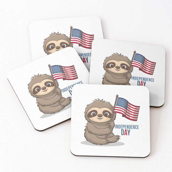 Item preview, Sloth : 4th of July Celebration designed and sold by KNAA.