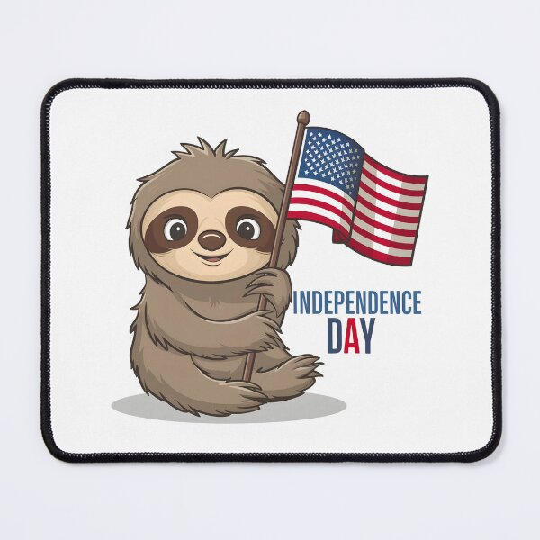 Item preview, Sloth : 4th of July Celebration designed and sold by KNAA.
