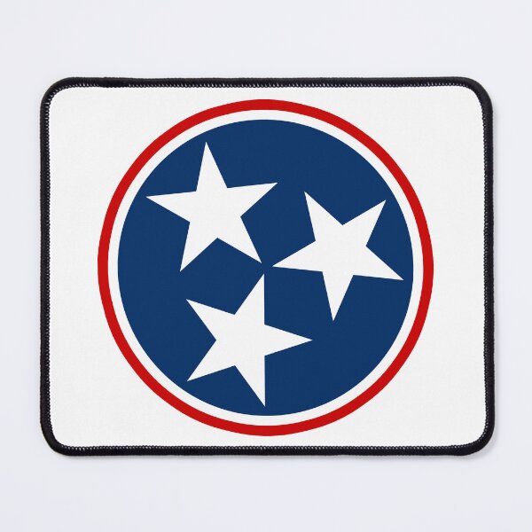 Item preview, Tennessee Tristar State Flag designed and sold by SportsT-Shirts.