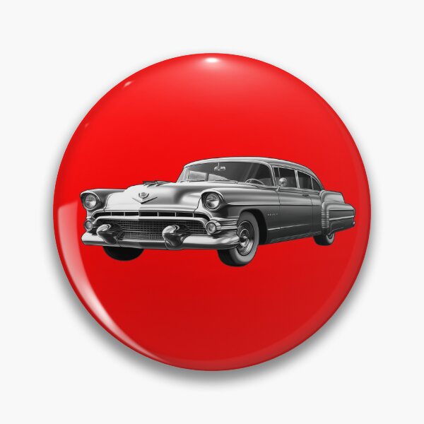 Item preview, Retrofuturistic Car on Red Background designed and sold by SpoonToonCnt.